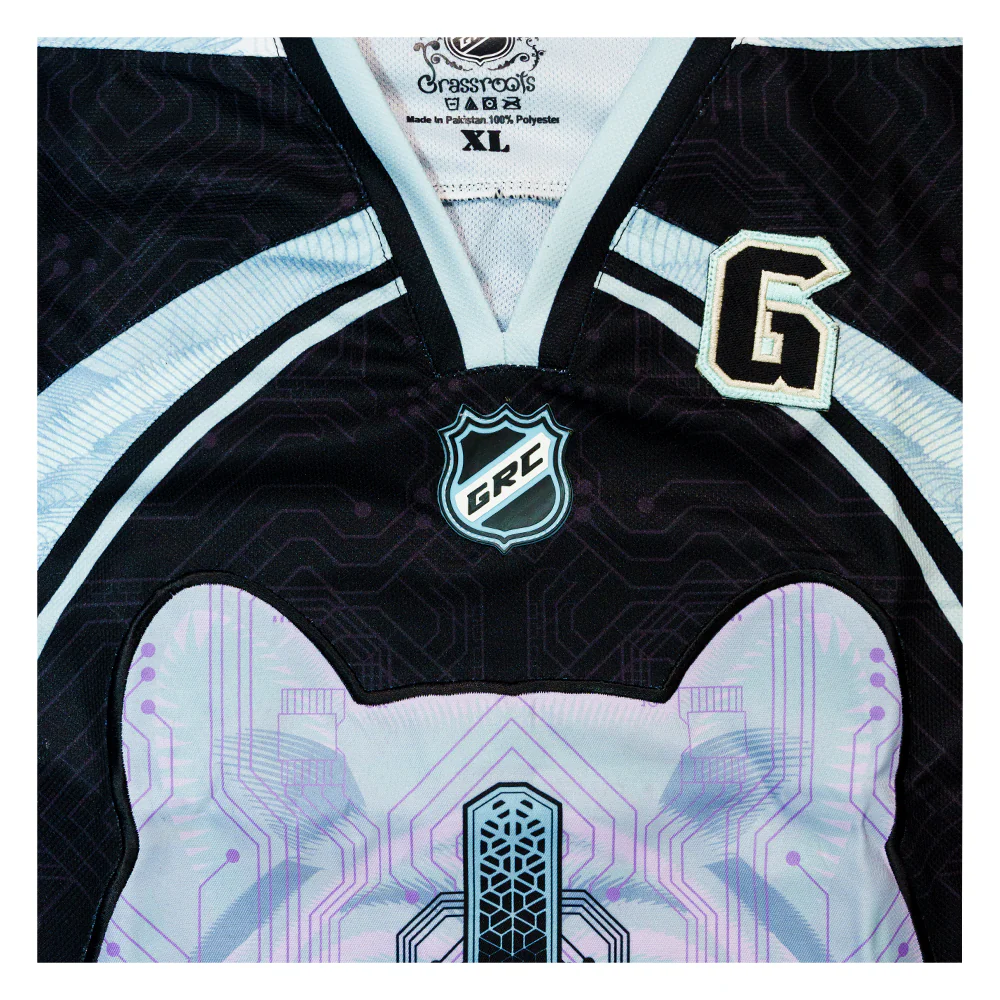 Grassroots - Digital Migration Green Hockey Jersey