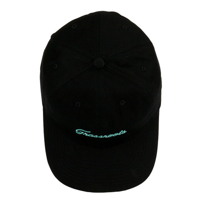 Grassroots - Golfroots Hazard Black Dad Hat