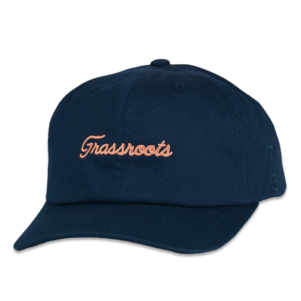 Grassroots - Golfroots Fairway Navy Dad Hat