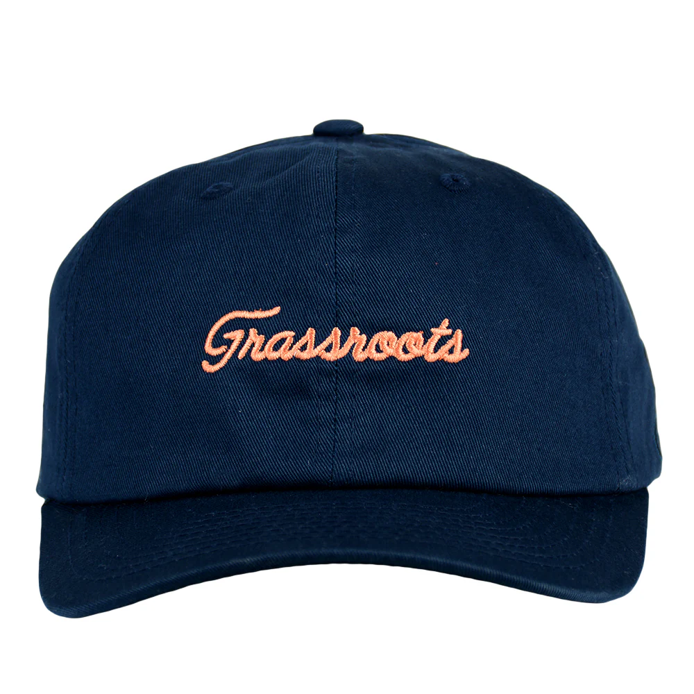 Grassroots - Golfroots Fairway Navy Dad Hat