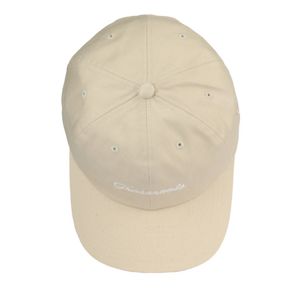 Grassroots - Golfroots Sandtrap Cream Dad Hat