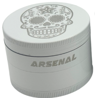 Arsenal - Sugar Skulls 50mm 4-Pc Grinder