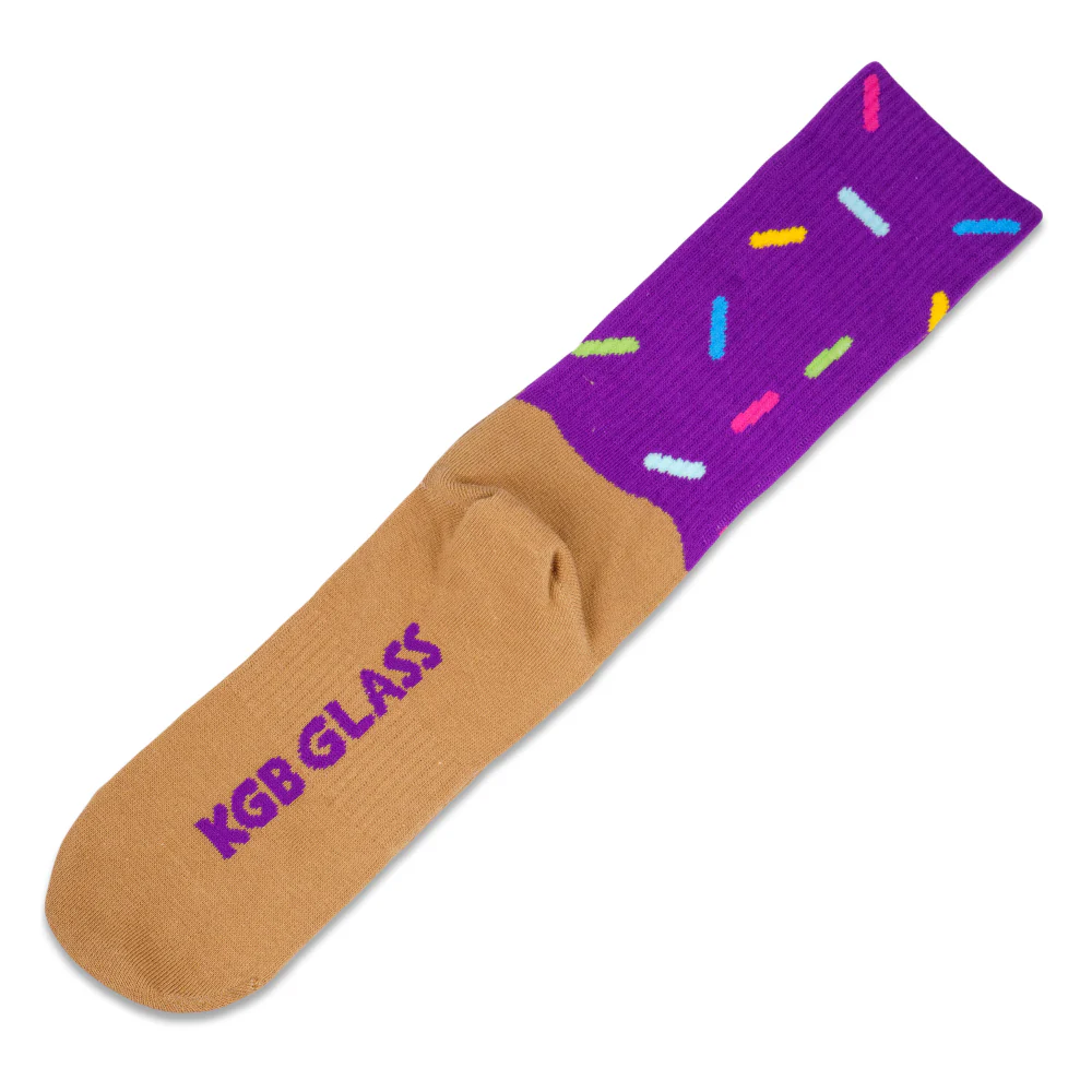 GRC x KGB - Purple Sprinkles Socks