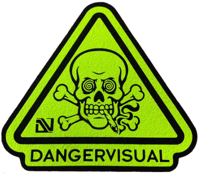 Mood Mats x Danger Visual - Dangerzone Mood Mat - Green