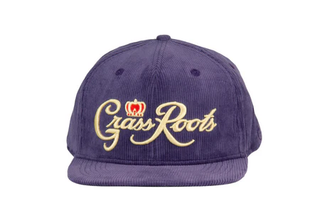 Grassroots - Royal Roots Corduroy Snapback Hat