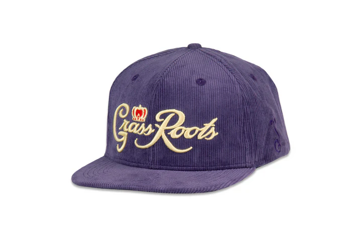 Grassroots - Royal Roots Corduroy Snapback Hat