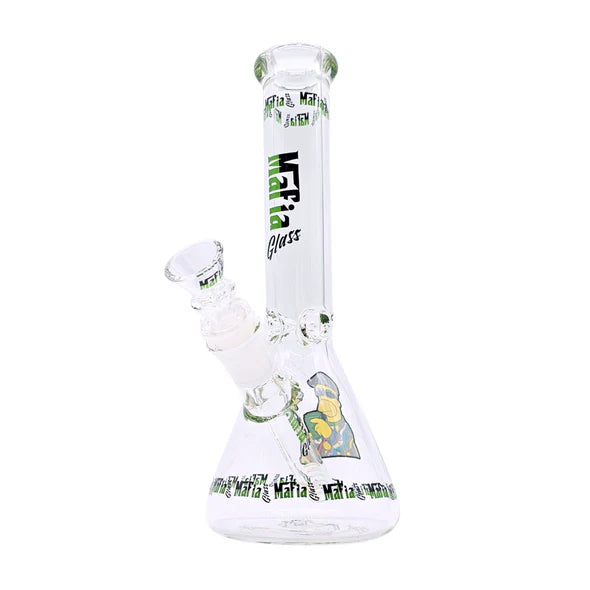 Mafia Glass - 9"  Beaker With Image