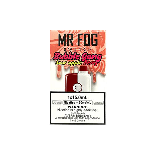 Mr Fog Switch - Bubble Gang Sour Apple Berry