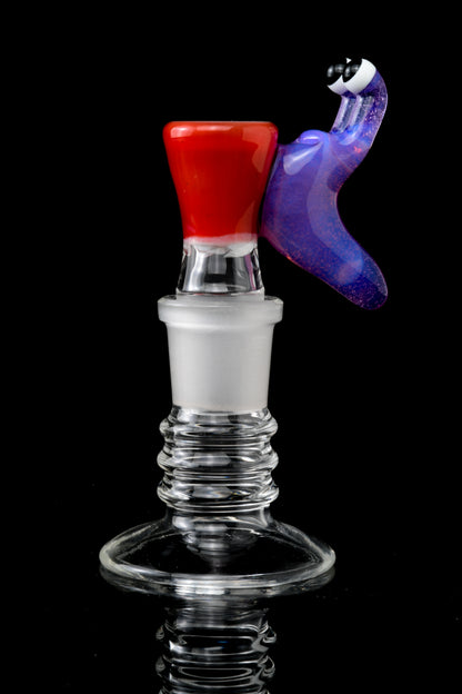 Browski - 18mm 4 Hole Red/Purple Slug Slide