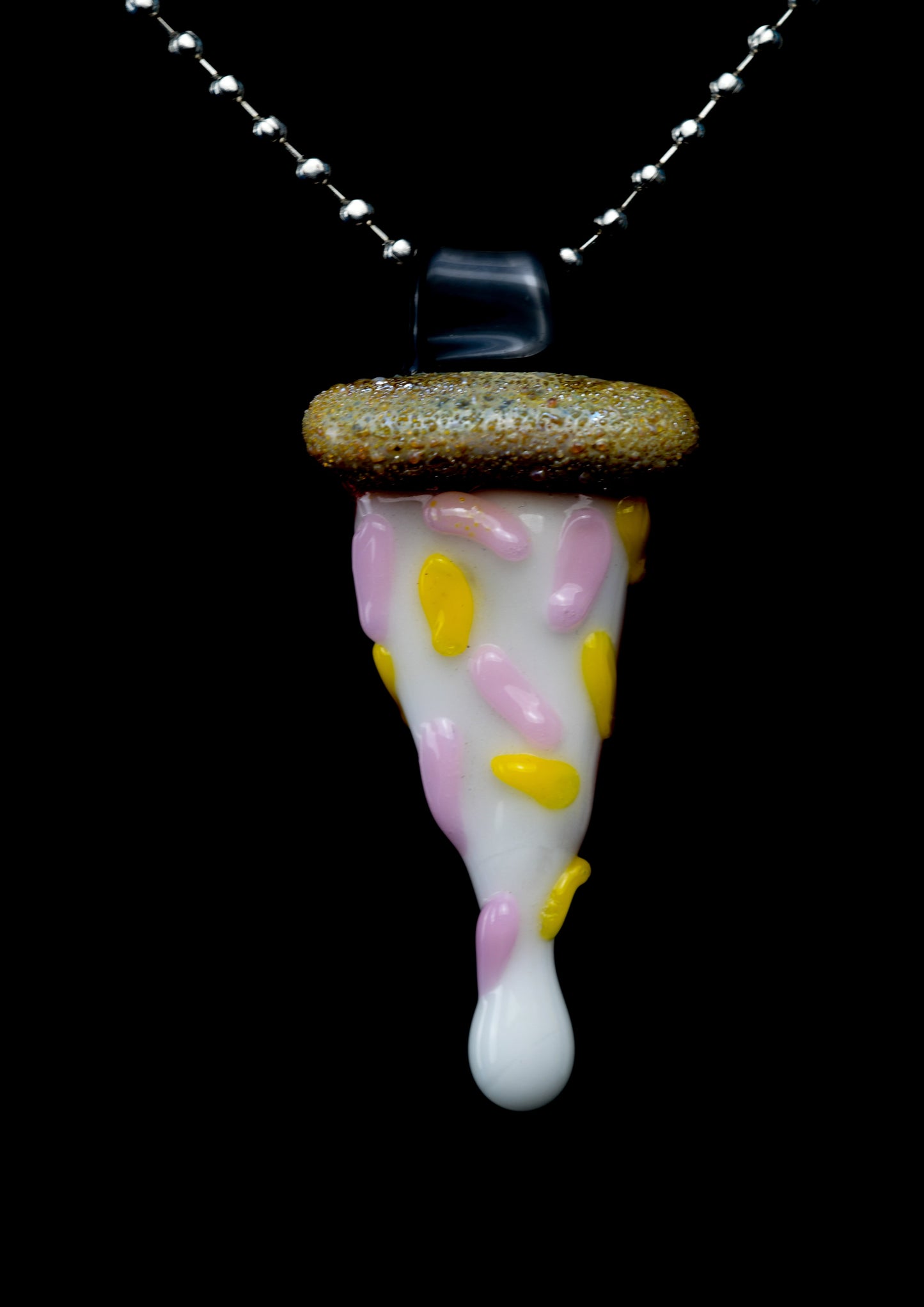 Verre d'intention - Pendentif Pizza - 4