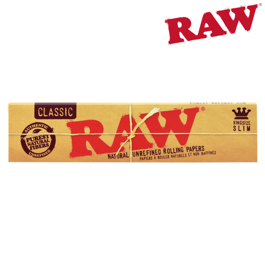 Raw - Classique King Size Slim, Pack/32